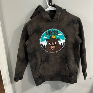 Excellent condition Vans, youth size small hooded sweatshirt.